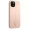 Guess GUHCP13SSLTGP iPhone 13 mini 5,4" růžový/růžový pevný kryt silikon fotka 3