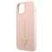 Guess GUHCP13SSLTGP iPhone 13 mini 5,4" růžový/růžový pevný kryt silikon fotka 5