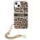 Guess GUHCP13SKBSLEO iPhone 13 mini 5,4" Leopard hardcase Gold Chain image 2