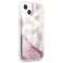 Találd ki GUHCP13MLGPEPI iPhone 13 6,1" rózsaszín/rózsaszín keménydoboz Bazsarózsa folyadék kép 3