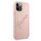 Угадайте GUHCP12MRSAVSRG iPhone 12/12 Pro 6,1" розовый/розовый жесткий корпус Saffi изображение 3