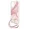 Hádajte GUHCP12SKSMAPI iPhone 12 mini 5,4" ružové/ružové tvrdé puzdro Mramor C fotka 5