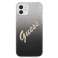 Gissa GUHCP12SPCUGLSBK iPhone 12 mini 5,4" svart/svart hardcase Glitt bild 2