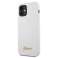 Guess GUHCP12SLSLMGWH iPhone 12 mini 5,4" bílý/bílý pevný kryt Metal L fotka 1