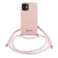 Guess GUHCP12SLSCLMGLP iPhone 12 mini 5,4" pink/pink Hardcase Metall Bild 1