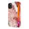 Kingxbar Agate Series elegant pouch with agate print iphon image 1