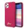 Adivinhe GUHCN65LSLMGRE iPhone 11 Pro Max Red/Borgonha Sil Hard Case foto 4