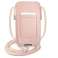 Gæt taske GUPHLPSASBPI 6,7" lyserød pink Saffiano rem billede 1
