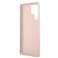Guess GUHCS22LLSLMGPP S22 Ultra S908 różowy/pink hardcase Silicone Scr zdjęcie 6
