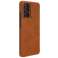 Nillkin Qin hylsterveske i skinn Samsung Galaxy A73 brun bilde 6
