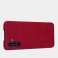 Nillkin Qin læder hylster taske til Samsung Galaxy A13 5G rød billede 5