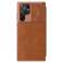 Nillkin Qin Leather Pro Case Case voor Samsung Galaxy S22 Ultra cover n foto 2