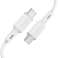 Acefast USB Type-C to USB Type-C cable 1.2m, 60W (20V/3A) white (C2-03 wh image 2