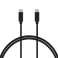 Choetech cable cable USB Type C to USB Type C 3A 2m black (CC0003) image 1