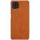 Nillkin Qin leather holster case Samsung Galaxy A22 4G brown image 1