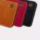 Nillkin Qin kožené pouzdro Samsung Galaxy A03s červená fotka 5