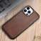 iCarer Leather Oil Wax Natural Leather Case voor iPhone 13 Pro M foto 5