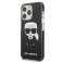 Karl Lagerfeld KLHCP13XTPEIKK iPhone 13 Pro Max 6,7" kietas dėklas juodas/b nuotrauka 1
