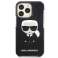 Karl Lagerfeld KLHCP13XTPEIKK iPhone 13 Pro Max 6,7" kietas dėklas juodas/b nuotrauka 2