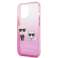 Карл Лагерфельд KLHCP13XTGKCP iPhone 13 Pro Max 6,7" жорсткий корпус рожевий/pi зображення 5