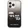 Karl Lagerfeld KLHCP13LTGKCK iPhone 13 Pro / 13 6,1" cietais korpuss melns/b attēls 2
