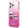 Karl Lagerfeld KLHCP13LTGKCP iPhone 13 Pro / 13 6,1" cietais burts rozā / p attēls 1