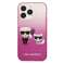 Karl Lagerfeld KLHCP13LTGKCP iPhone 13 Pro / 13 6,1" keménydoboz rózsaszín/p kép 2