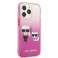 Karl Lagerfeld KLHCP13LTGKCP iPhone 13 Pro / 13 6,1" keménydoboz rózsaszín/p kép 3