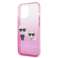 Karl Lagerfeld KLHCP13LTGKCP iPhone 13 Pro / 13 6,1" cietais burts rozā / p attēls 5