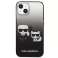 Karl Lagerfeld KLHCP13STGKCK iPhone 13 mini 5,4" cietais korpuss melns/melns attēls 2