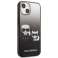 Karl Lagerfeld KLHCP13STGKCK iPhone 13 mini 5,4" σκληρή θήκη μαύρη/μαύρη εικόνα 3