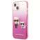 Karl Lagerfeld KLHCP13STGKCP iPhone 13 mini 5,4" keménydoboz rózsaszín/rózsaszín kép 1