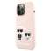 Karl Lagerfeld KLHMP13XSSKCI iPhone 13 Pro Max 6,7" hardcase lys rosa bilde 2