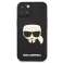 Karl Lagerfeld KLHCP13SKH3DBK iPhone 13 mini 5,4" melnas/melnas hardcas attēls 2