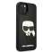 Karl Lagerfeld KLHCP13SKH3DBK iPhone 13 mini 5,4" siyah/siyah hardka fotoğraf 3