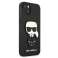 Karl Lagerfeld KLHCP13SOKPK iPhone 13 mini 5,4" μαύρη/μαύρη σκληρή θήκη εικόνα 3