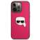 Карл Лагерфельд KLHCP13XPKMP iPhone 13 Pro Max 6,7" розовый/розовый хардкас изображение 2