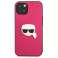 Karl Lagerfeld KLHCP13SPKMP iPhone 13 mini 5,4" růžový/růžový pevný obal L fotka 2