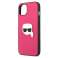 Karl Lagerfeld KLHCP13SPKMP iPhone 13 mini 5,4" růžový/růžový pevný obal L fotka 5