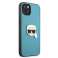 Karl Lagerfeld KLHCP13SPKMB iPhone 13 mini 5 4&quot; niebieski/blue hardcas zdjęcie 3