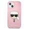 Karl Lagerfeld KLHCP13SKHTUGLP iPhone 13 mini 5 4&quot; różowy/pink hardcas zdjęcie 2