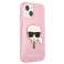Karl Lagerfeld KLHCP13SKHTUGLP iPhone 13 mini 5,4" roosa/roosa hardcas foto 3