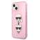Карл Лагерфельд KLHCP13SKCTUGLP iPhone 13 mini 5,4" рожевий/рожевий хардкас зображення 1