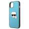 Karl Lagerfeld KLHCP13MPKMB iPhone 13 6,1" zils/zils cietais korpuss Lea attēls 5
