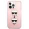 Karlas Lagerfeldas KLHCP13LKCTUGLP iPhone 13 Pro / 13 6,1" rožinis / rožinis haras nuotrauka 1