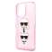 Karlas Lagerfeldas KLHCP13LKCTUGLP iPhone 13 Pro / 13 6,1" rožinis / rožinis haras nuotrauka 4
