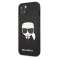 Karl Lagerfeld KLHCP13SSAKHBK iPhone 13 mini 5,4" siyah/siyah hardka fotoğraf 1