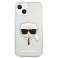 Karl Lagerfeld KLHCP13SKHTUGLS iPhone 13 mini 5,4" stříbrná/stříbrná tvrdá fotka 2