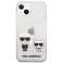 Karl Lagerfeld KLHCP13SCKTR iPhone 13 mini 5,4" capa dura transparente K foto 2