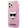 Karl Lagerfeld KLHCP12LCHTUGLP iPhone 12 Pro Max 6,7" roosa/roosa kõva foto 1